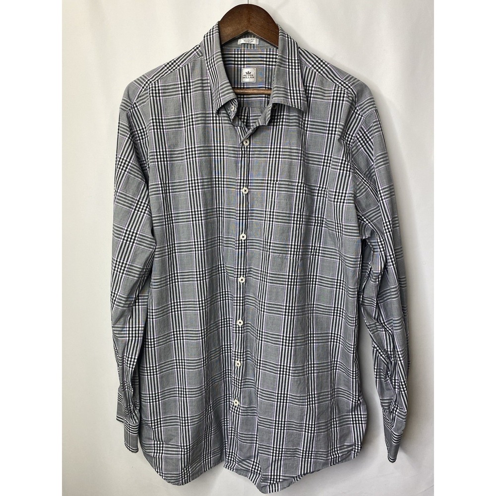 Peter Millar Men's Dress Shirt Size XL Career Business Wear Wedding Guest Fall